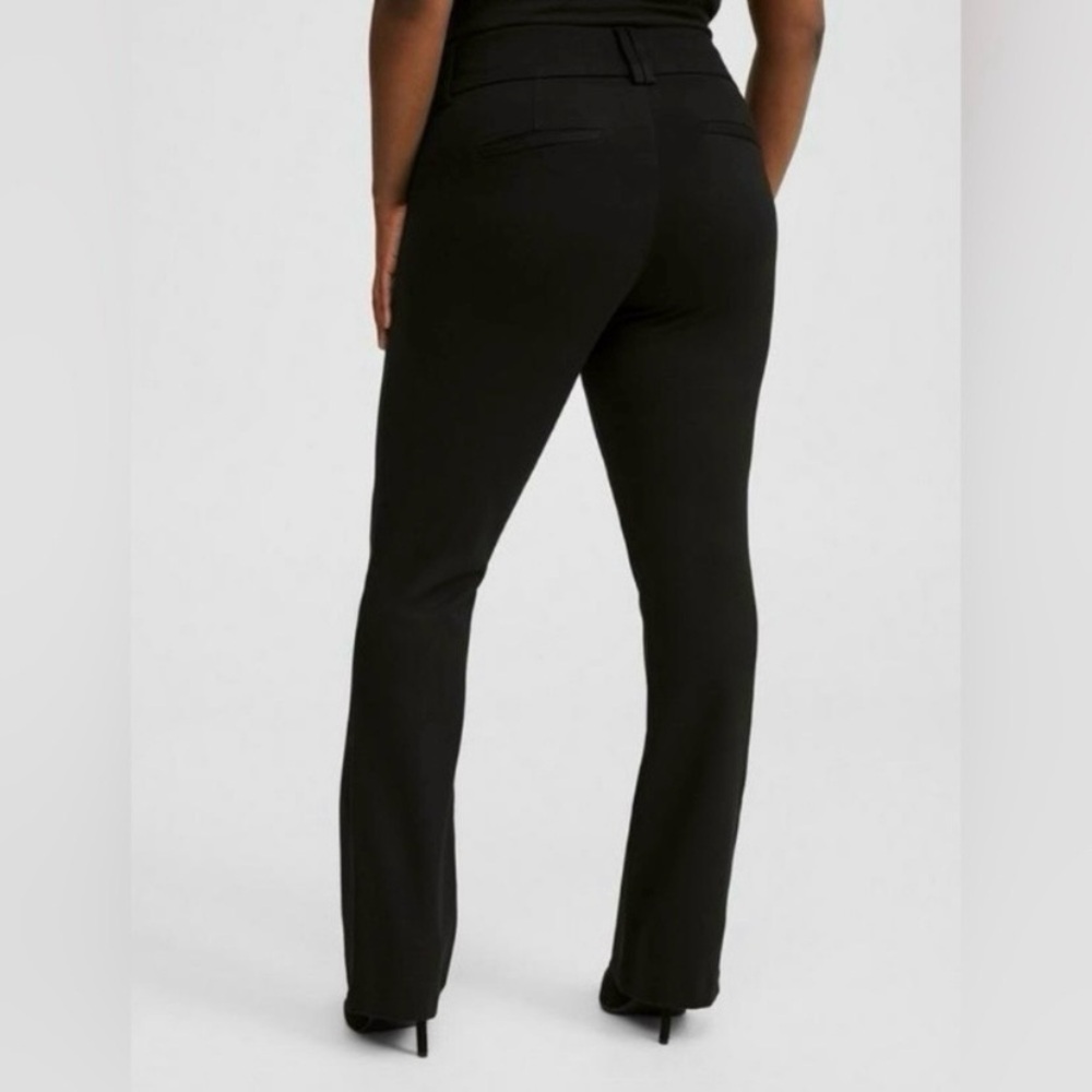 Torrid Trouser Bootcut Ponte Pant; 18W Short - Picture 2 of 6